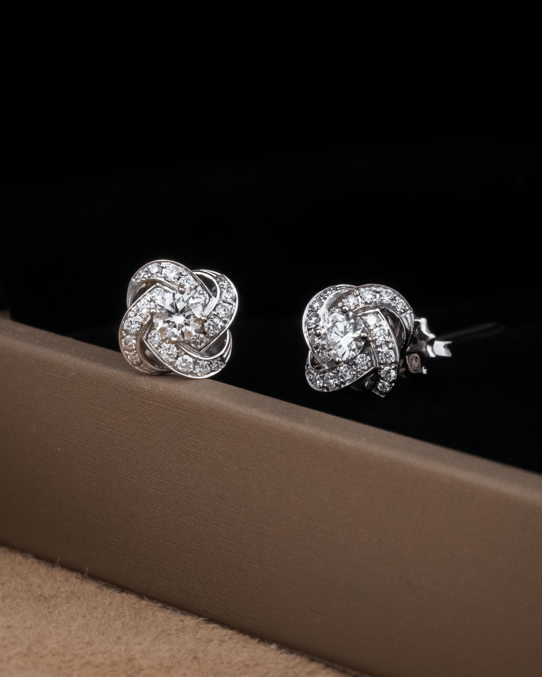 Bloom Diamond Earrings (0.2ct Round)